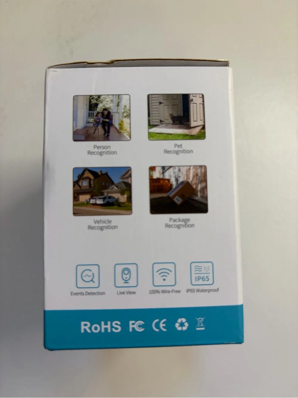 NIB Vision Well Smart Battery Camera - Black